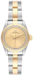 Rolex Oyster Perpetual 67243 Stainless steel Champagne