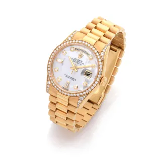 Rolex Day-Date 36 118388 Yellow gold and Diamond White