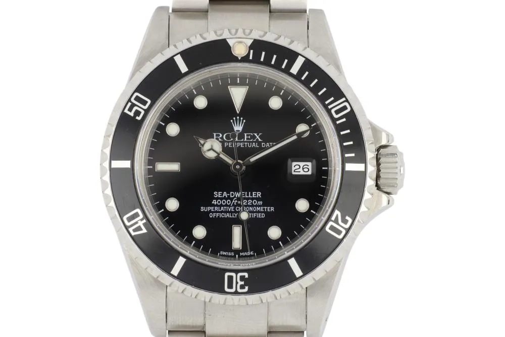 Rolex Sea-Dweller 16660 40mm Stainless steel Black