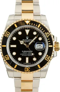 Rolex Submariner 116613LN Stainless steel and 18k yellow gold Black