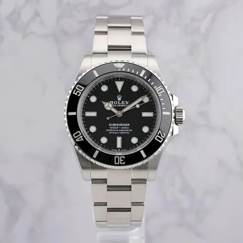 Rolex Submariner (No Date) 41 124060 41mm Stainless steel Black 2