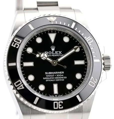 Rolex Submariner (No Date) 41 124060 41mm Stainless steel Black 7