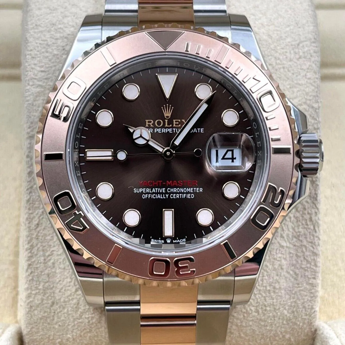 Rolex Yacht-Master 126621-0001 40mm Oystersteel and Everose gold Brown 6