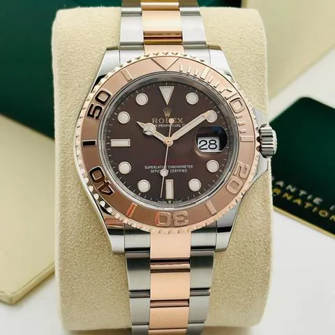 Rolex Yacht-Master 40 126621 40mm Yellow gold and Stainless steel Brown 1