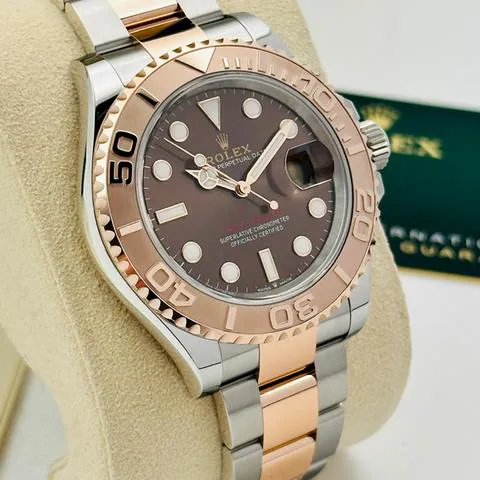 Rolex Yacht-Master 40 126621 40mm Yellow gold and Stainless steel Brown 2