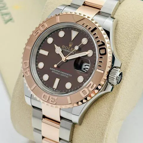 Rolex Yacht-Master 40 126621 40mm Yellow gold and Stainless steel Brown 3