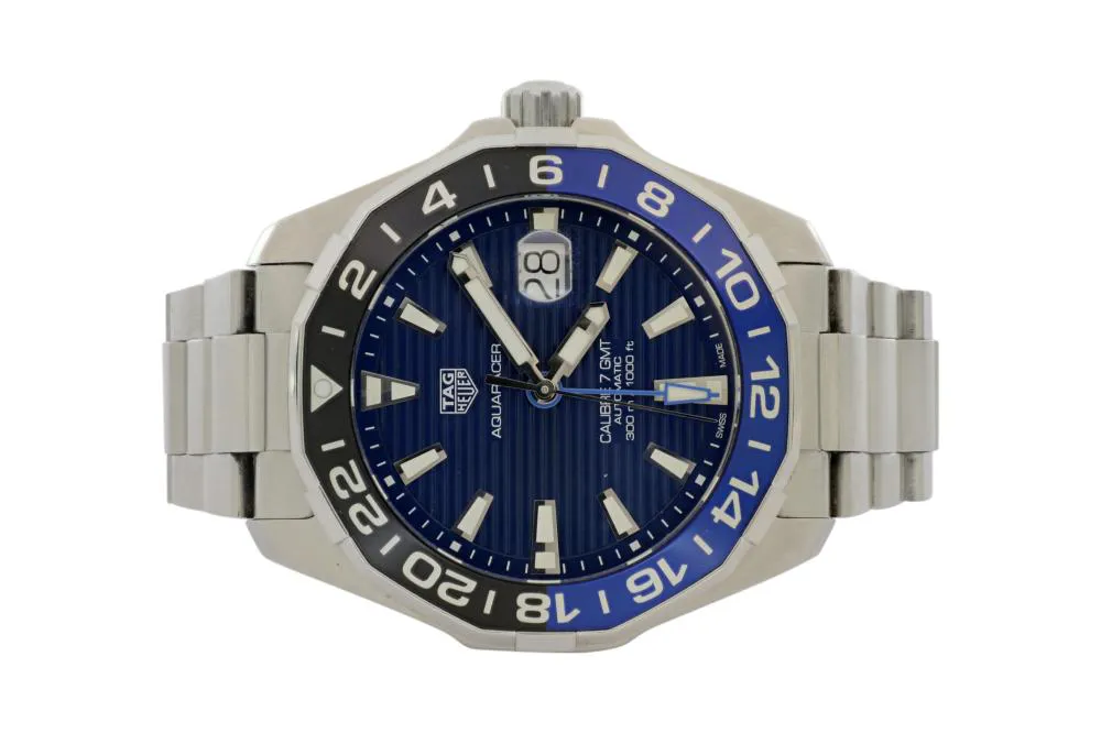 TAG Heuer Aquaracer 300M WAY201T.BA0927 43mm Stainless steel Blue 1