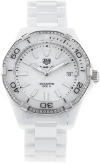 TAG Heuer Aquaracer Lady WAY1396.BH0717 Ceramic and Stainless steel White