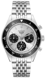 Heuer Autavia Heuer 02 Stainless steel Silver