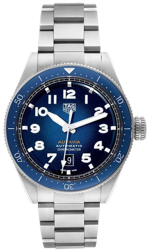 TAG Heuer Autavia WBE5116.EB0173 42mm Stainless steel Blue