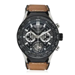 TAG Heuer Carrera ACBF5A80 Ceramic and Titanium Skeletonized