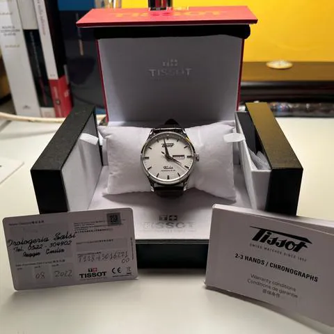 Tissot Heritage T1184301627100 42mm Stainless steel White