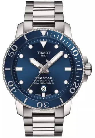 Tissot Seastar 1000 T120.407.11.041.03 43mm Stainless steel Blue