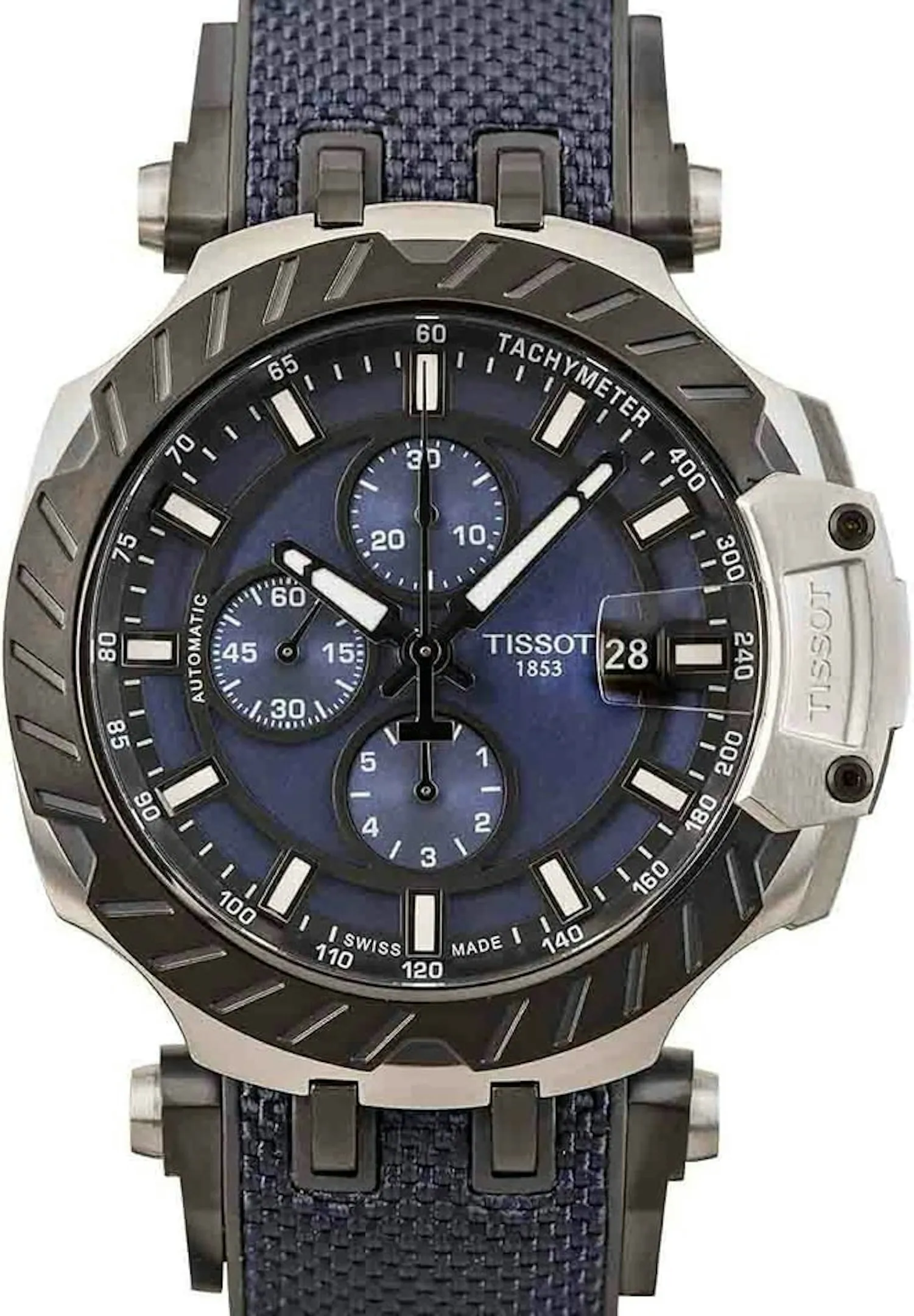 Tissot T-Race T115.427.27.041.00 45mm Stainless steel Blue