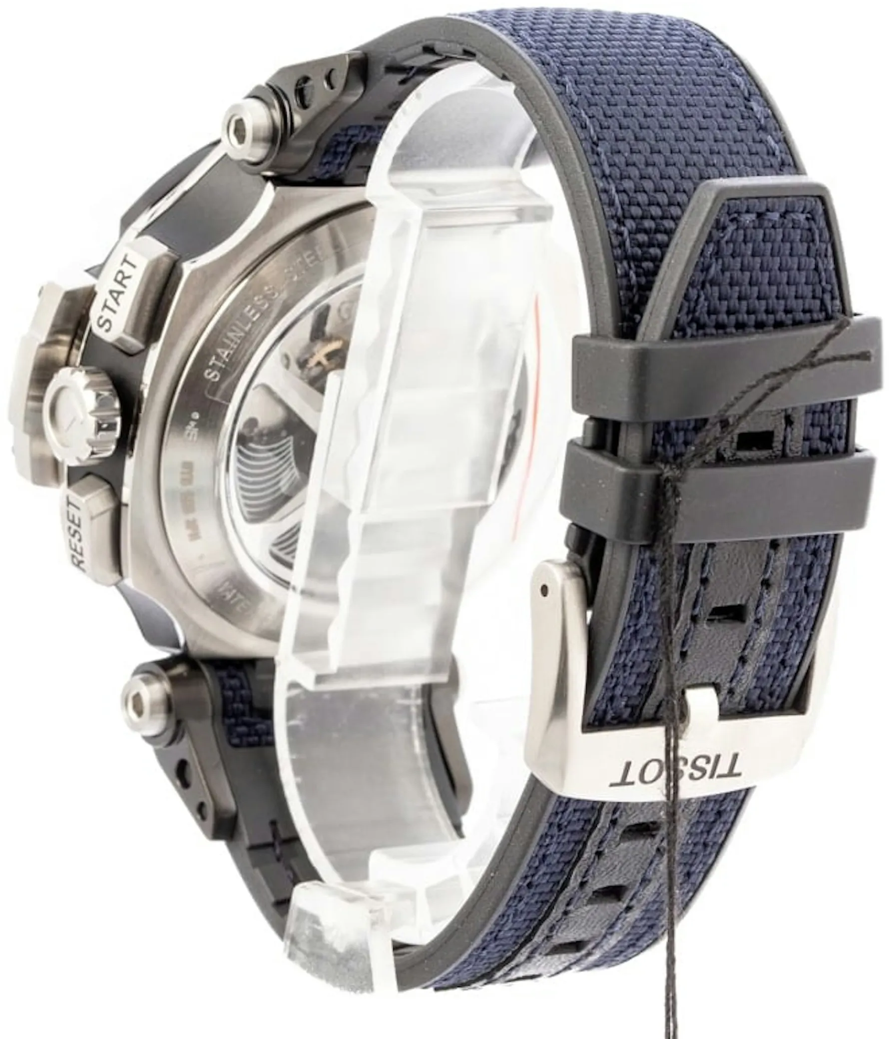 Tissot T-Race T115.427.27.041.00 45mm Stainless steel Blue 2