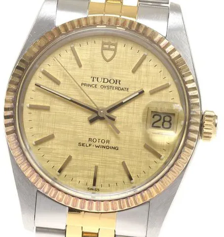 Tudor 74033 34mm Yellow gold and Stainless steel Gold