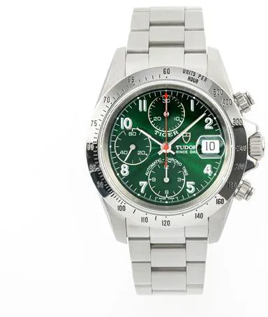 Tudor Prince Date 79280 40mm Stainless steel Green 5