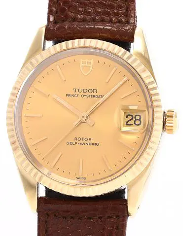 Tudor Prince Oysterdate 74035 Yellow gold and stainless steel