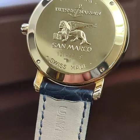 Ulysse Nardin San Marco 131-77-9 37mm Yellow gold Blue 2