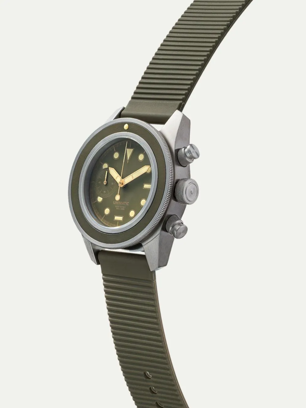 Unimatic UNUWKU38O 40mm Stainless steel Green 2