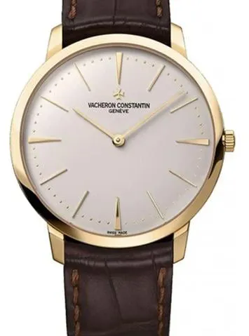 Vacheron Constantin Patrimony 81180/000J-9118 40mm Yellow gold Silver