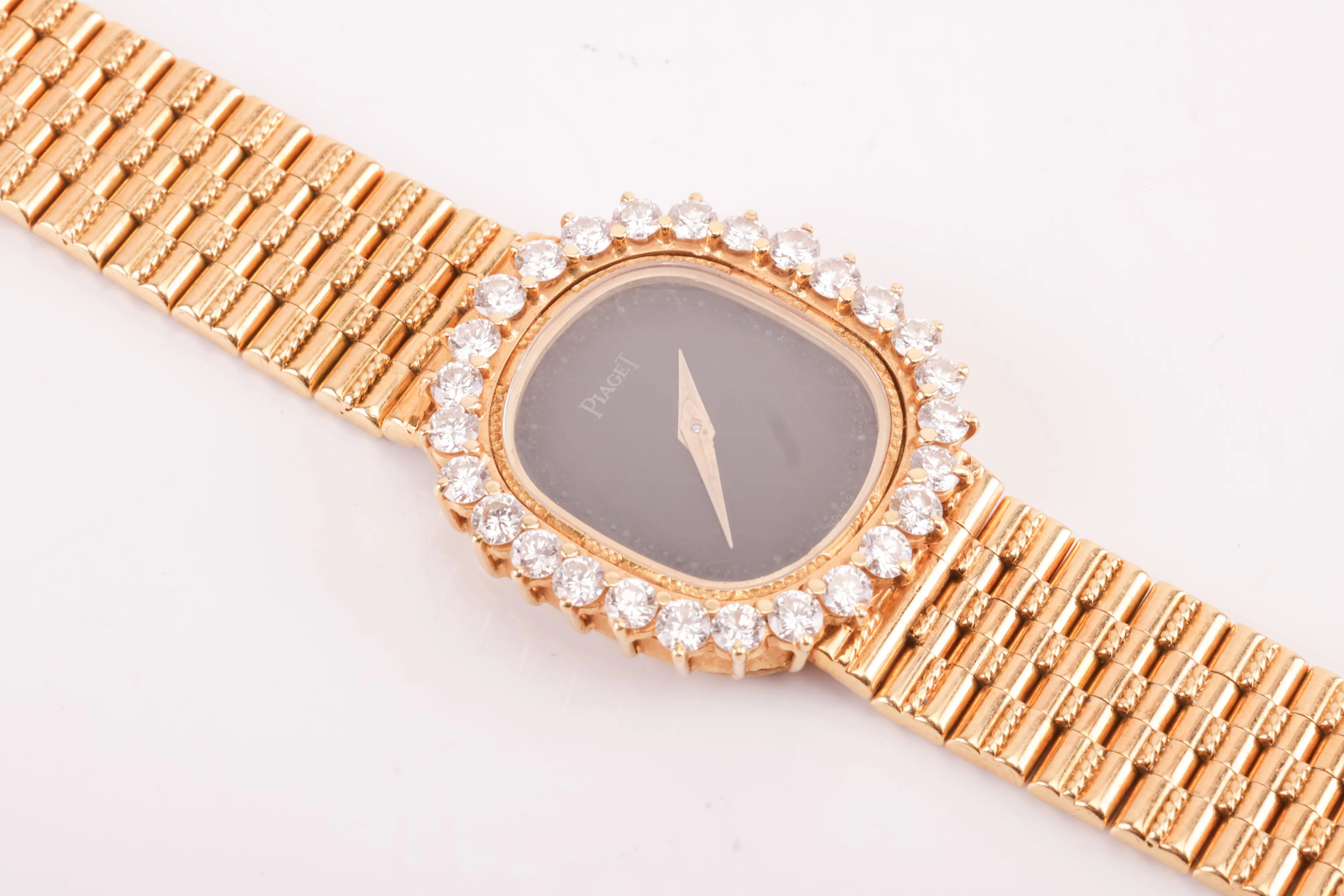 Piaget 8973 23mm Yellow gold and Diamond Black 3