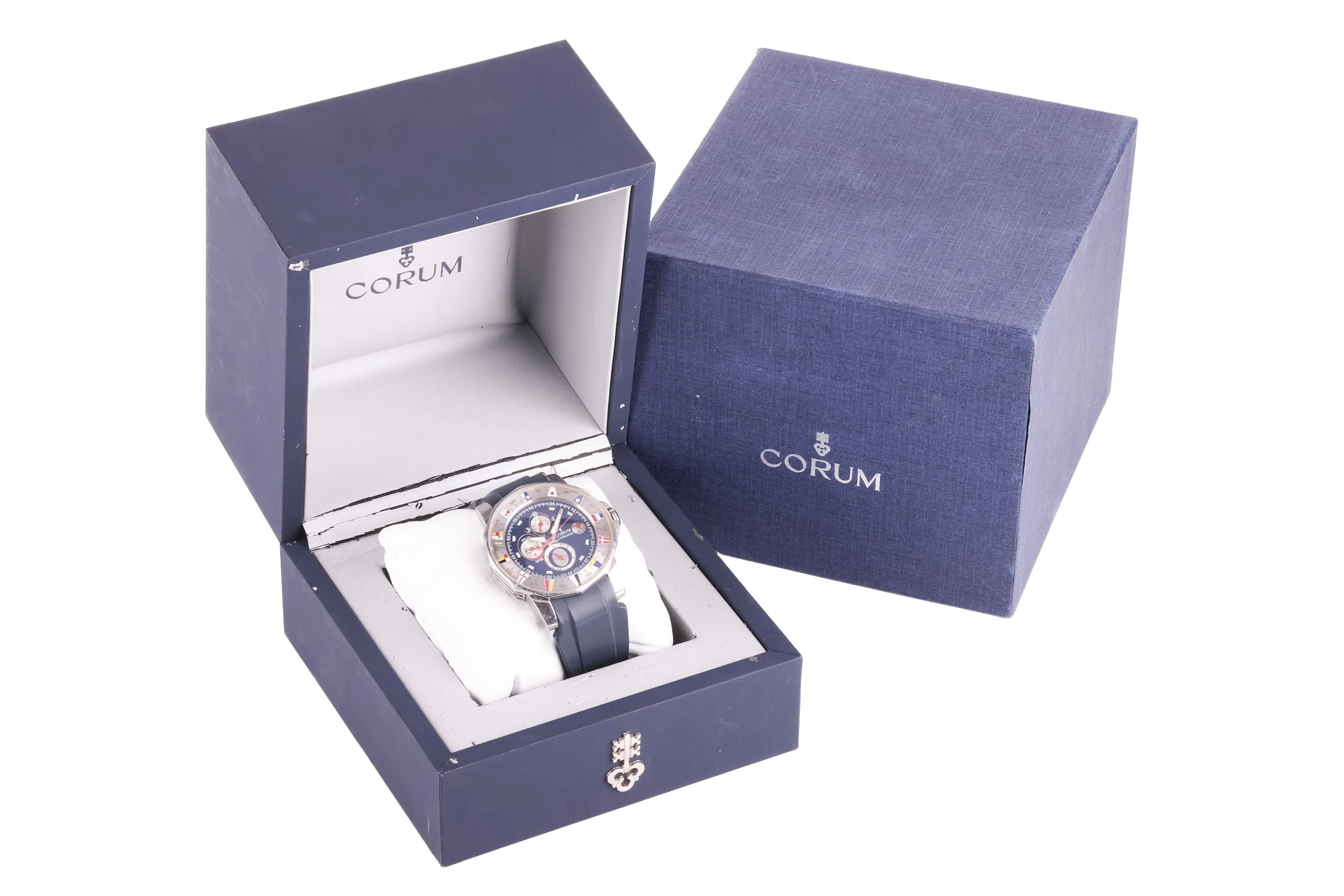 Corum Admiral's Cup 977.630.20 43mm Stainless steel Blue