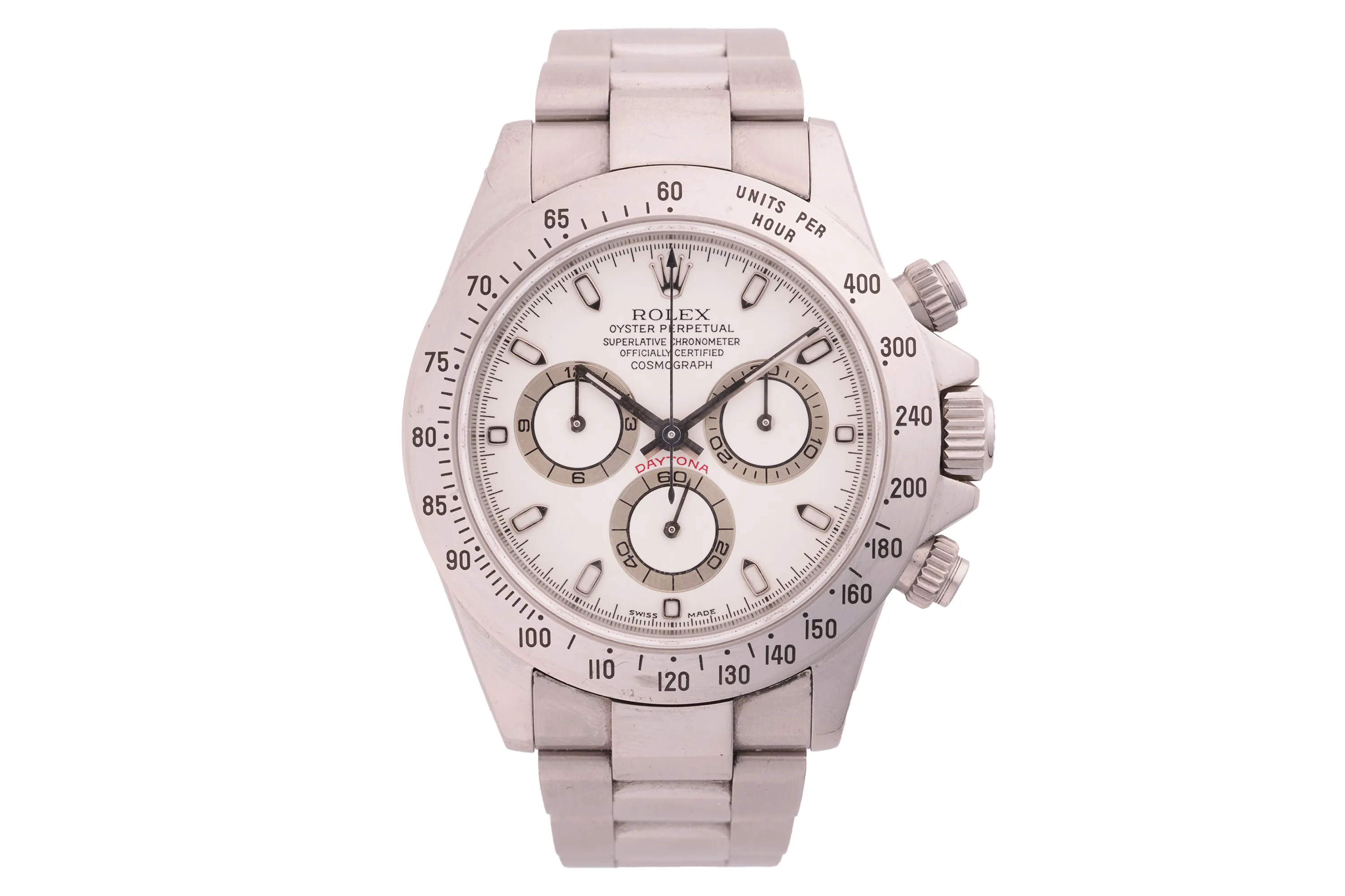 Rolex Daytona 116520 Stainless steel White