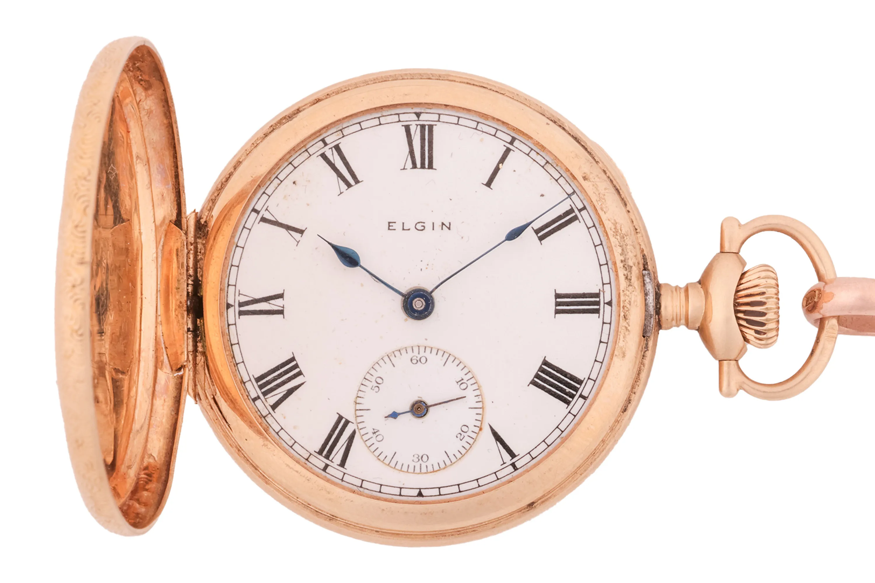 Elgin 33mm Yellow gold White