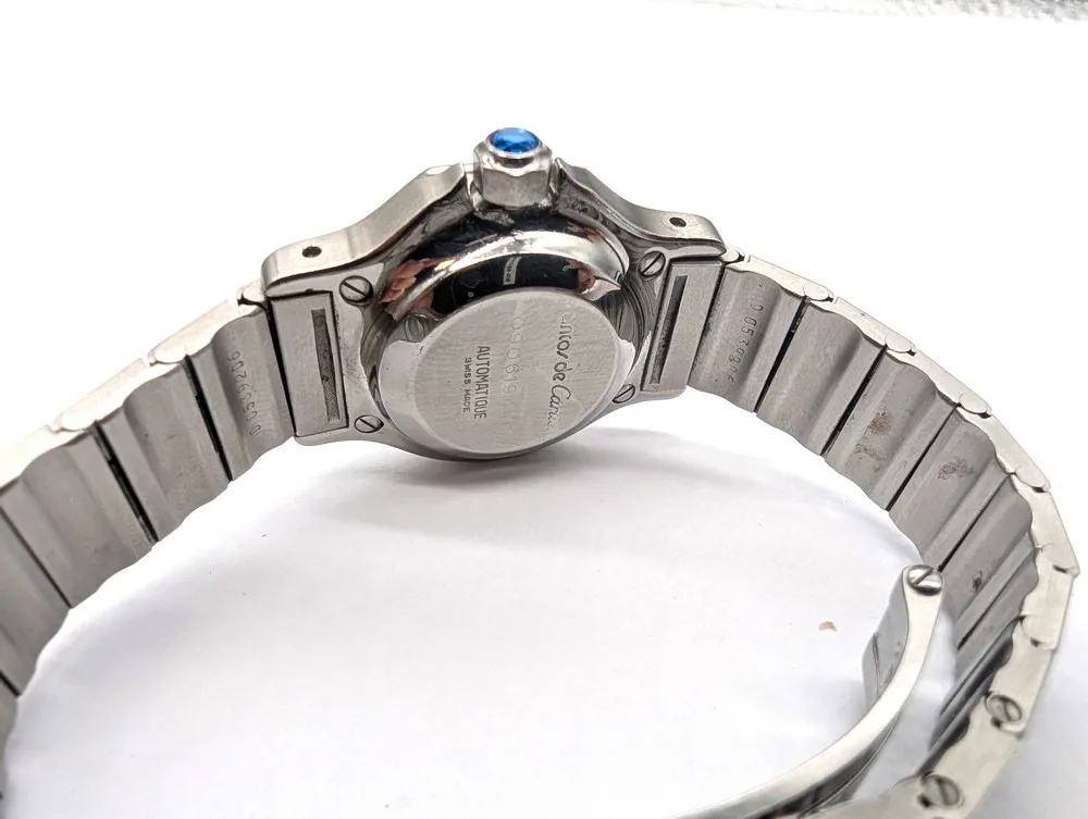 Cartier Santos 26mm Stainless steel White 3