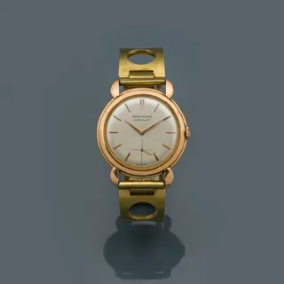 Movado Yellow gold Cream