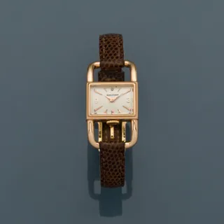 Jaeger-LeCoultre Étrier Rose gold Cream