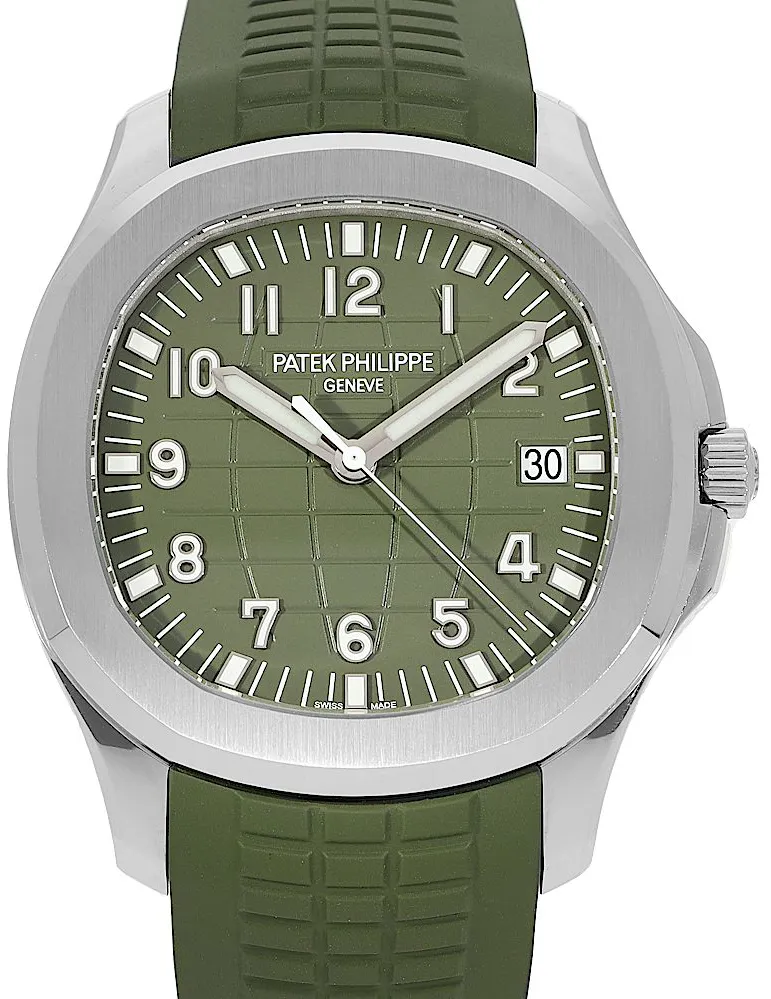 Patek Philippe Aquanaut 5168G-010 42mm Yellow gold Green