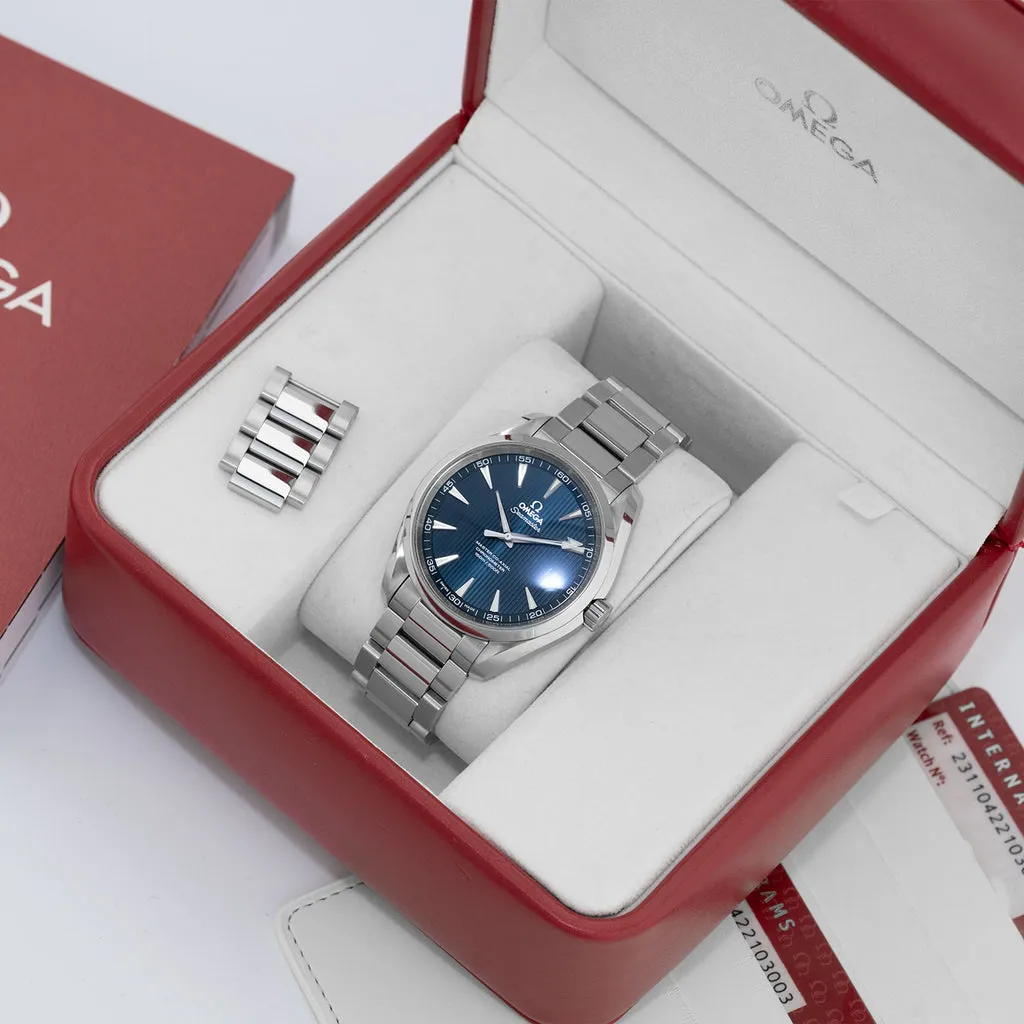 Omega Aqua Terra 231.10.42.21.02.003 41.5mm Stainless steel Silver 5