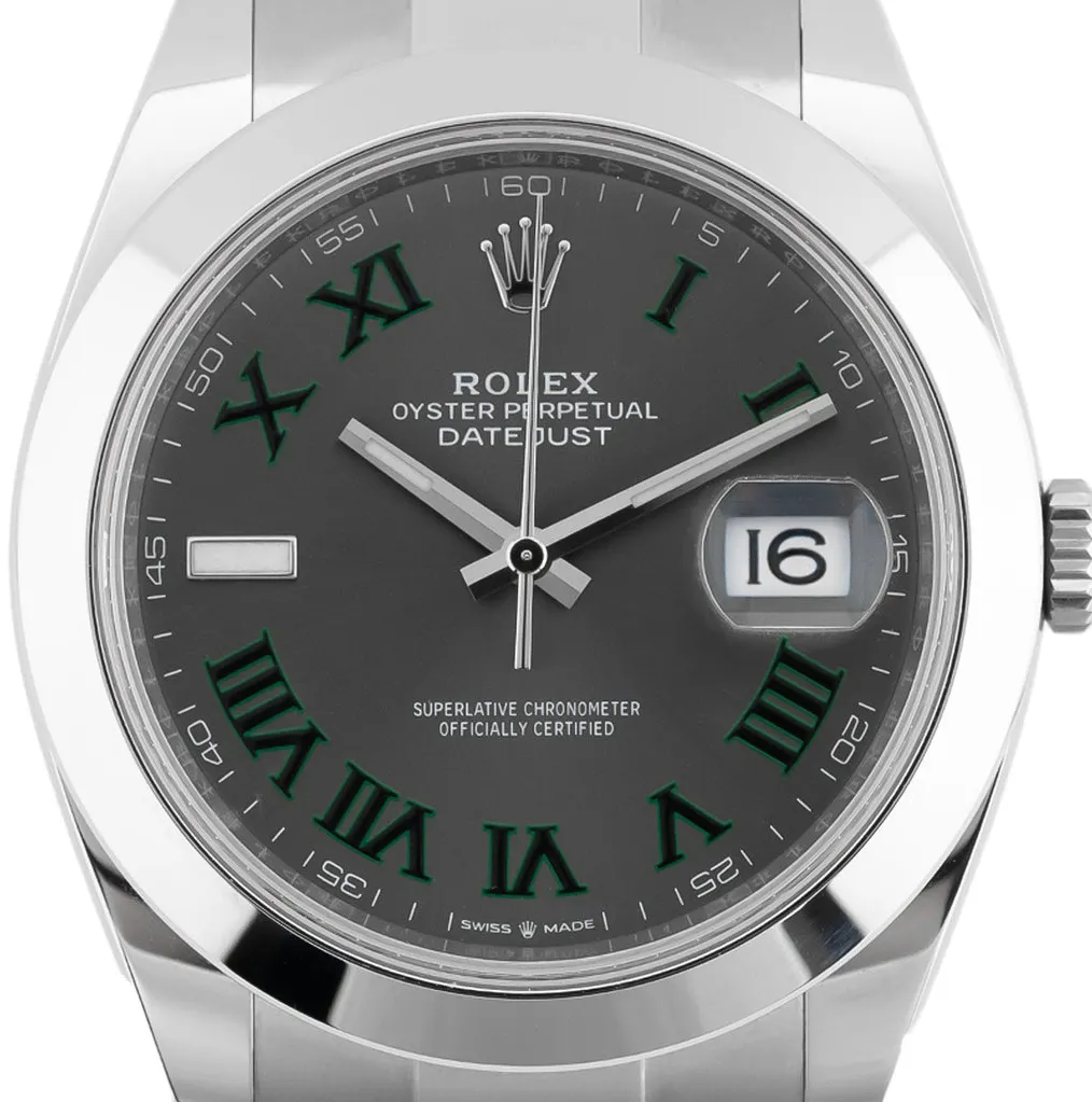 Rolex Datejust 41 126300 41mm Edelstahl Grau 1