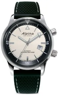 Alpina Heritage Stainless steel Black and Silver