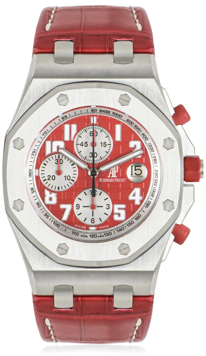 Audemars Piguet Royal Oak Offshore 26108ST.OO.D066CR.01 42mm Stainless steel Red