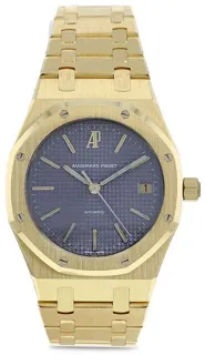 Audemars Piguet Royal Oak Yellow gold Navy blue