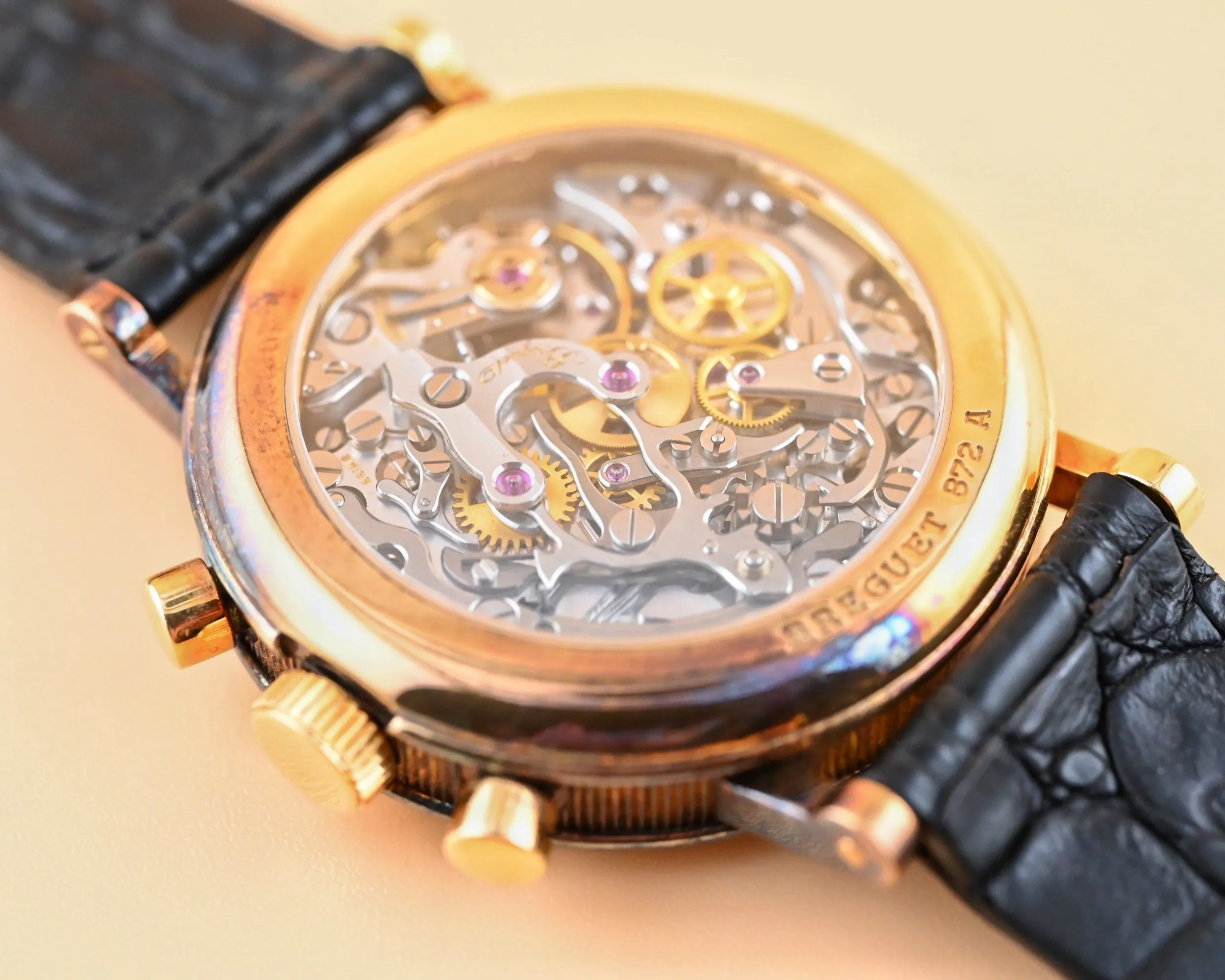 Breguet Classique 3237 36mm Yellow gold Guilloché 13