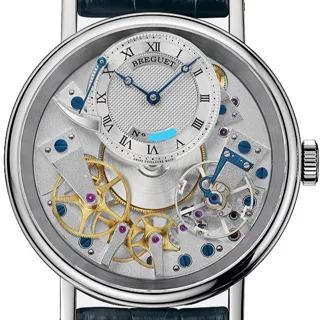 Breguet Tradition 7057BB/11/9W6 White gold Silver