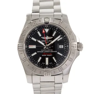 Breitling Avenger II GMT A3239011 Stainless steel Black