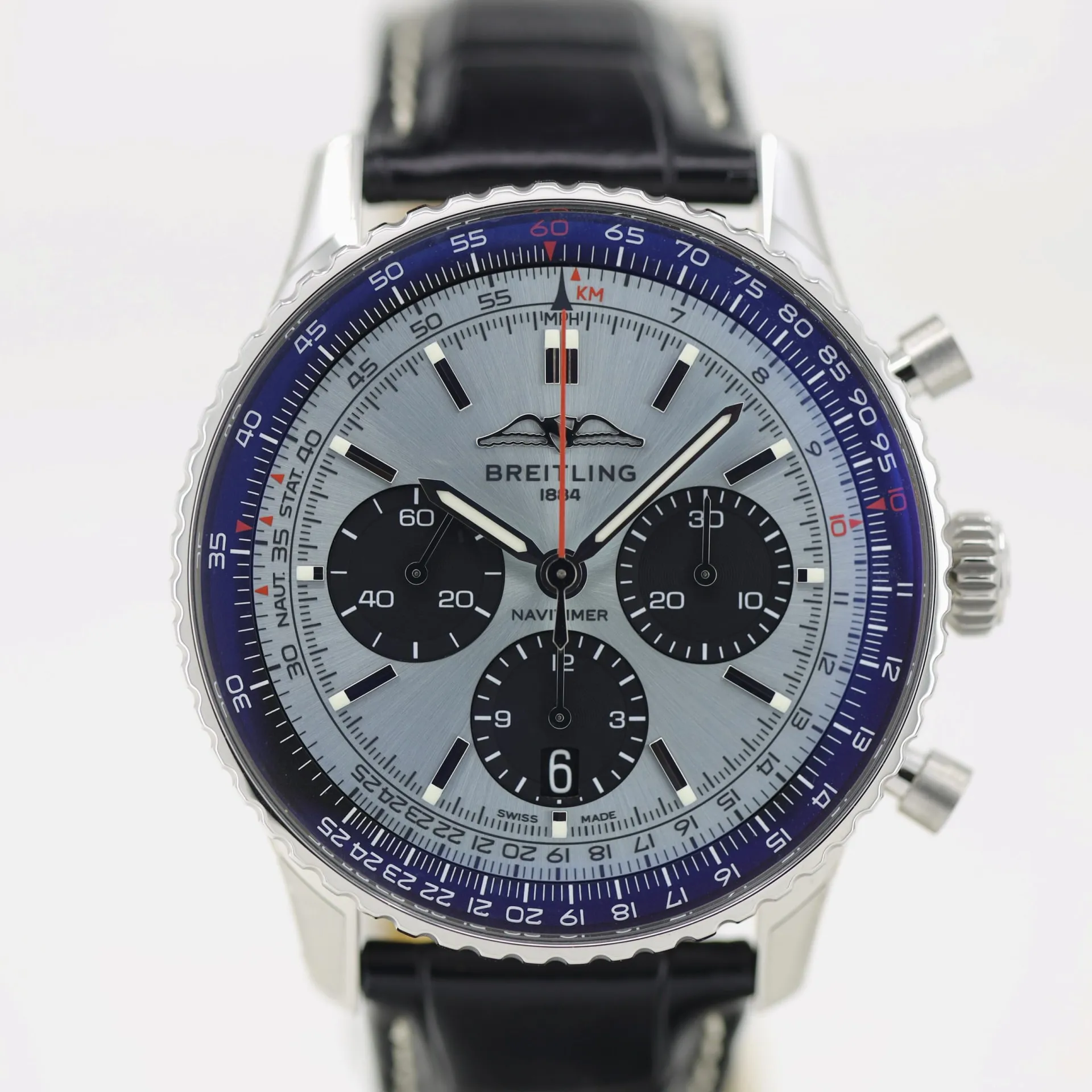 Breitling Navitimer AB0138241C1P1 43mm Stainless steel Blue