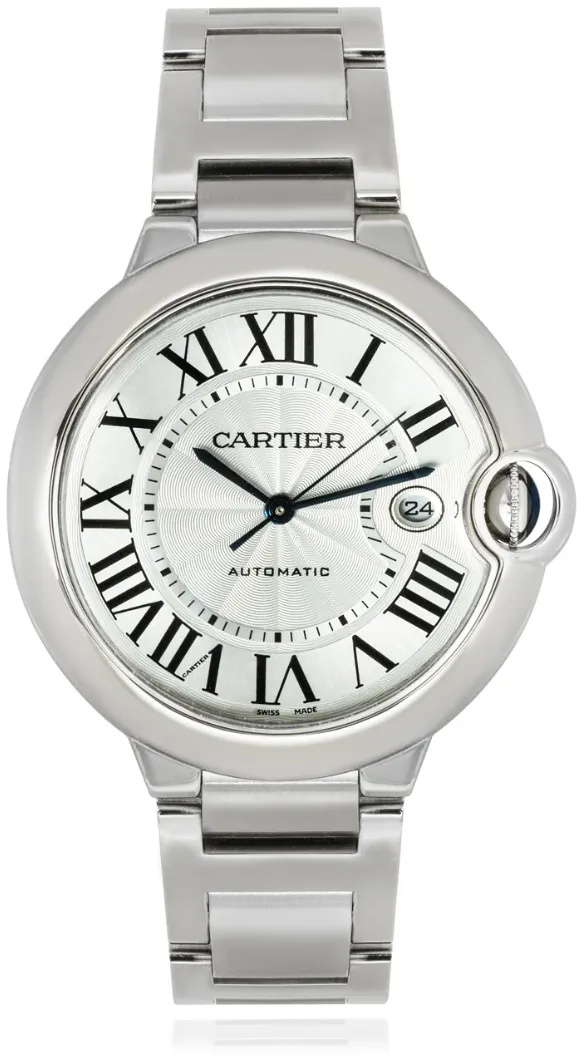 Cartier Ballon Bleu 42mm W69012Z4 42mm Stainless steel Silver