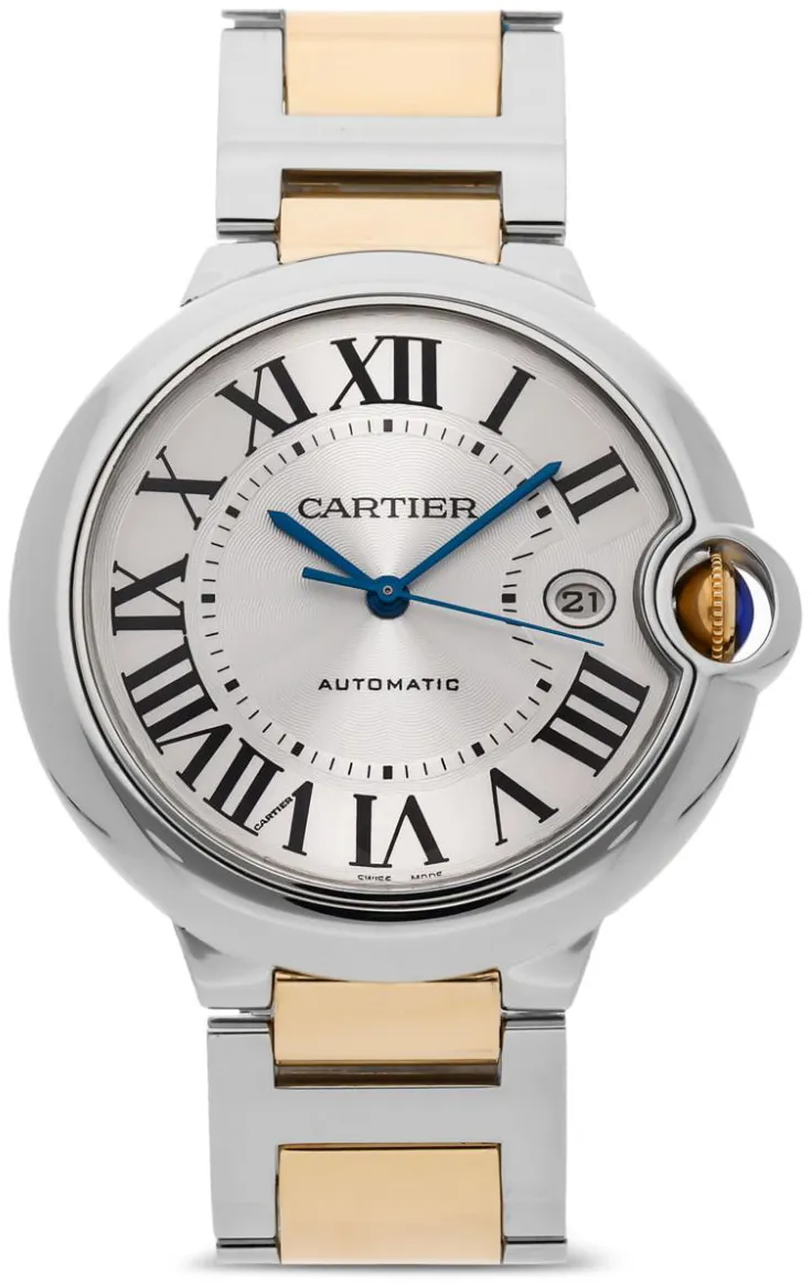 Cartier Ballon Bleu W69009Z3 42mm Stainless steel Silver