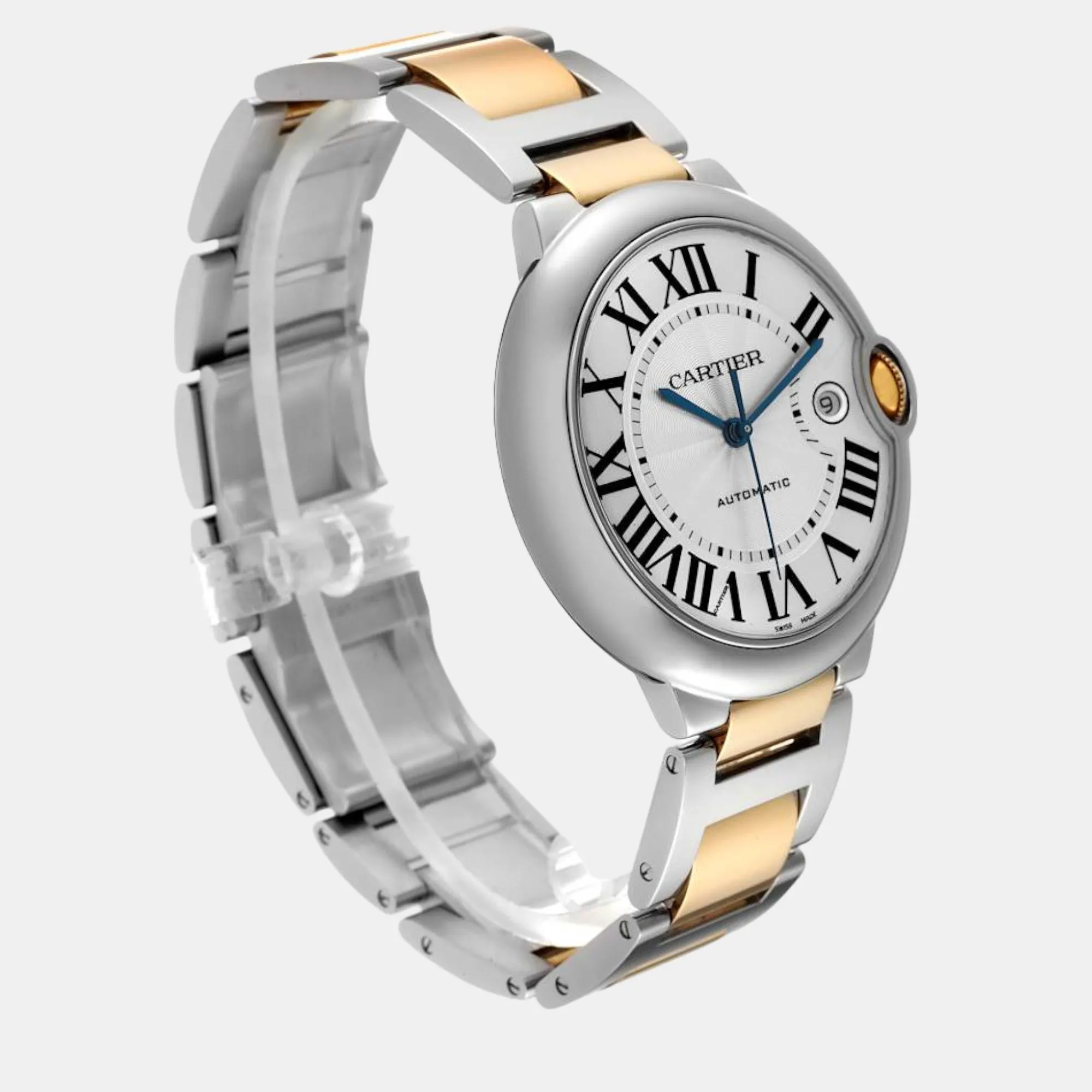 Cartier Ballon Bleu W69009Z3 Yellow gold and Stainless steel and 18k yellow gold Silver 6