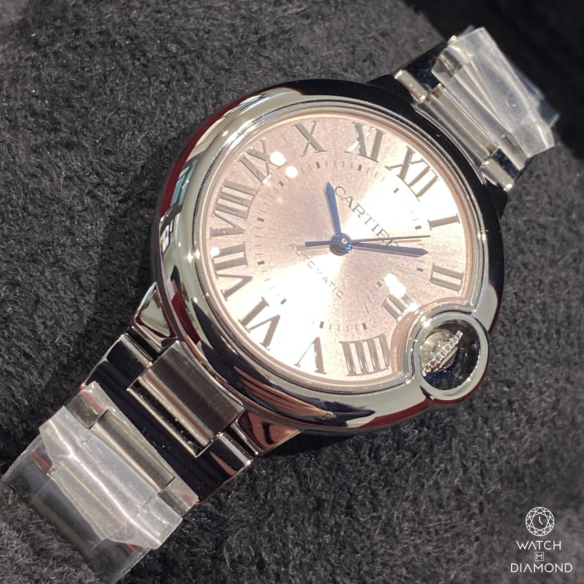 Cartier Ballon Bleu WSBB0068 33mm Acciaio Rosa 2