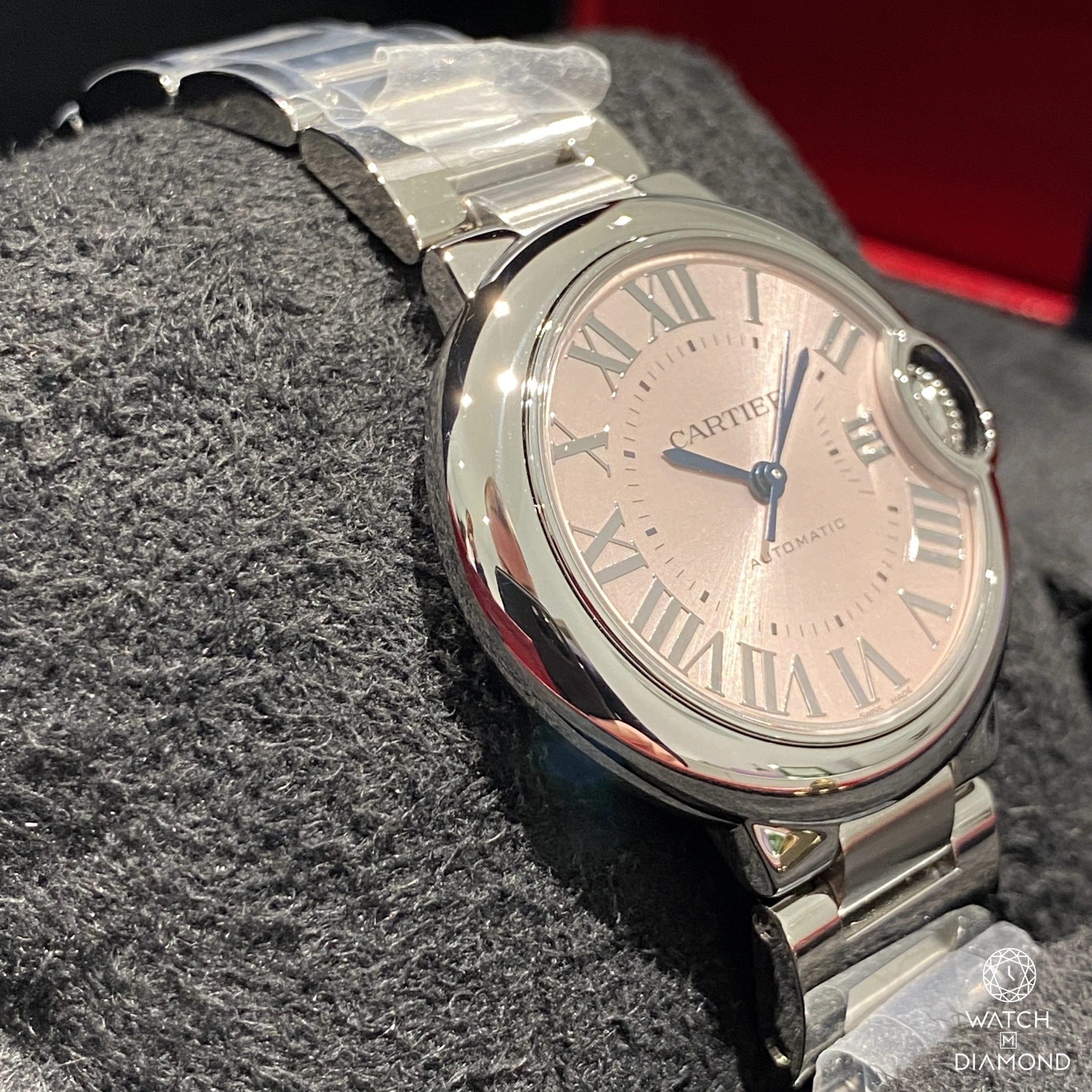 Cartier Ballon Bleu WSBB0068 33mm Acciaio Rosa 3