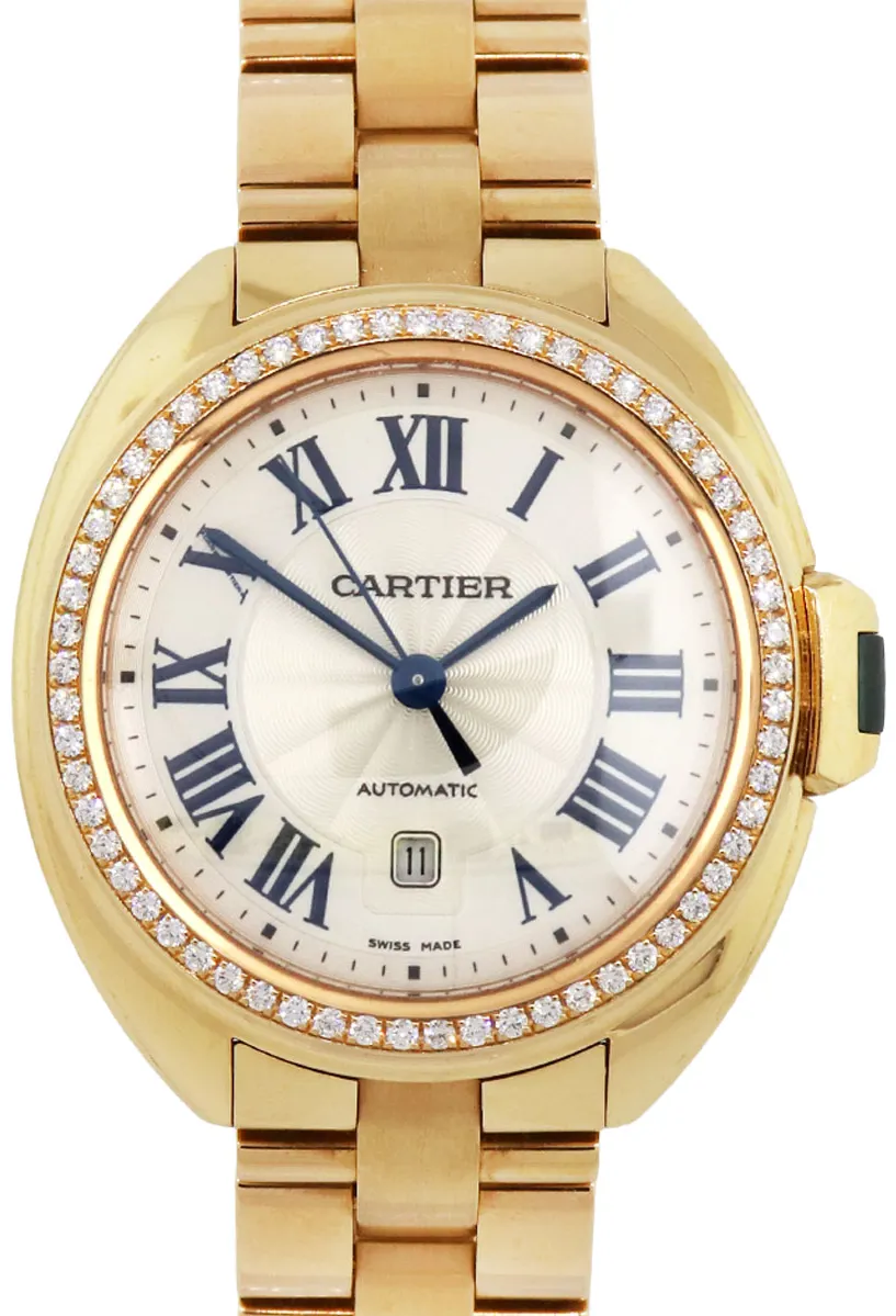 Cartier Clé WFCL0003 35mm Yellow gold and 18k yellow gold White