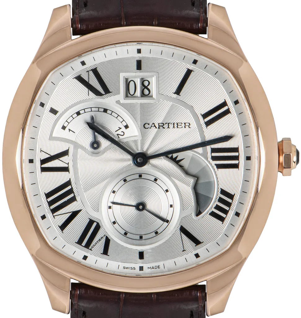 Cartier Drive de Cartier WGNM0005 41mm Rose gold Silver 1