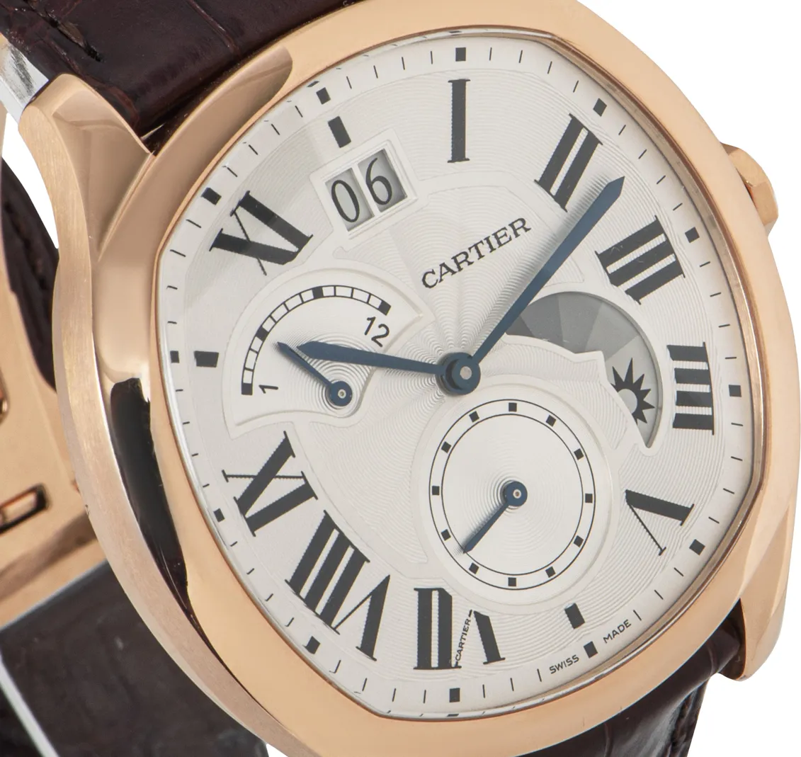 Cartier Drive de Cartier WGNM0005 41mm Rose gold Silver 3